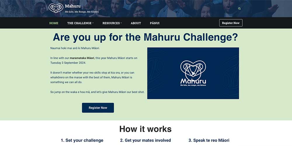 mahuru-maori-website